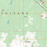 US Forest Service - Topo Dome Hill, CA - NV FSTopo Legacy digital map