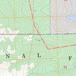 US Forest Service - Topo Dome Lake, WY FSTopo Legacy digital map