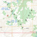 US Forest Service - Topo Dome Lake, WY FSTopo Legacy digital map