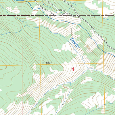 US Forest Service - Topo Dome Peak, CO FSTopo Legacy digital map