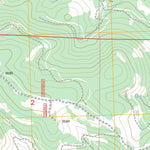 US Forest Service - Topo Donaldson Creek, OR FSTopo Legacy digital map