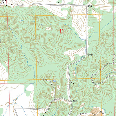 US Forest Service - Topo Dongola, IL FSTopo Legacy digital map