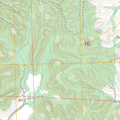 US Forest Service - Topo Dongola, IL FSTopo Legacy digital map