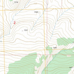 US Forest Service - Topo Donkey Creek, ID FSTopo Legacy digital map