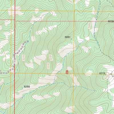 US Forest Service - Topo Donnelly, ID FSTopo Legacy digital map