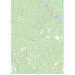 US Forest Service - Topo Doris Mountain, MT FSTopo Legacy digital map