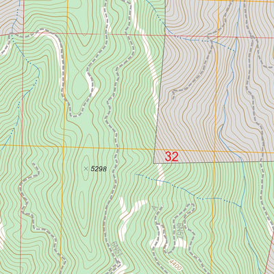 US Forest Service - Topo Dorrington, CA FSTopo Legacy digital map