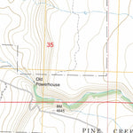 US Forest Service - Topo Dorris Reservoir, CA FSTopo Legacy digital map