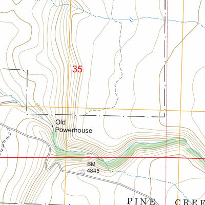 US Forest Service - Topo Dorris Reservoir, CA FSTopo Legacy digital map