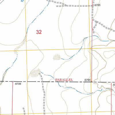 US Forest Service - Topo Dos Lomas, NM FSTopo Legacy digital map