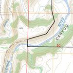 US Forest Service - Topo Doss Canyon North, CO FSTopo Legacy digital map