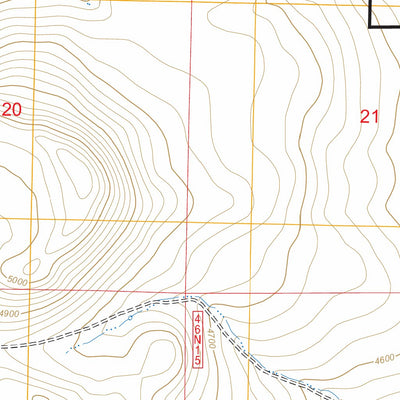 US Forest Service - Topo Double Head Mountain, CA FSTopo Legacy digital map
