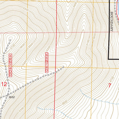 US Forest Service - Topo Double Head Mountain, CA FSTopo Legacy digital map
