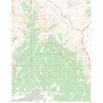 US Forest Service - Topo Doubletop Peak, WY FSTopo Legacy digital map
