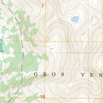 US Forest Service - Topo Doubletop Peak, WY FSTopo Legacy digital map
