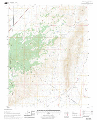 US Forest Service - Topo Douglas, NV FSTopo Legacy digital map