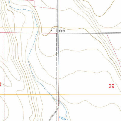 US Forest Service - Topo Dover, CO FSTopo Legacy digital map