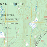 US Forest Service - Topo Dover, WI FSTopo Legacy digital map