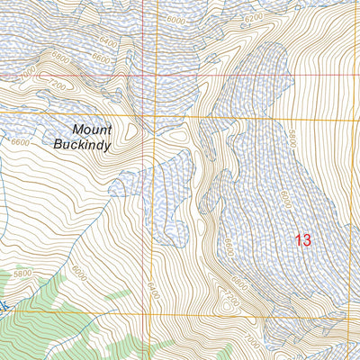 US Forest Service - Topo Downey Mountain, WA FSTopo Legacy digital map