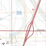 US Forest Service - Topo Downey West, ID FSTopo Legacy digital map