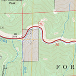 US Forest Service - Topo Downieville, CA FSTopo Legacy digital map