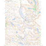 US Forest Service - Topo Downs Mountain, WY FSTopo Legacy digital map