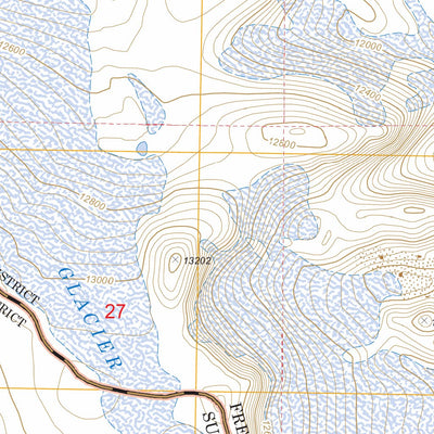 US Forest Service - Topo Downs Mountain, WY FSTopo Legacy digital map