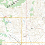 US Forest Service - Topo Dragoon, AZ FSTopo Legacy digital map