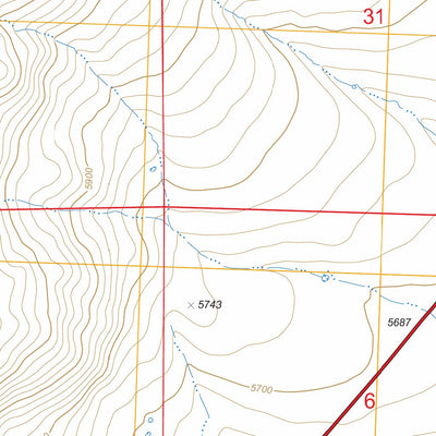 US Forest Service - Topo Drake Peak, OR FSTopo Legacy digital map