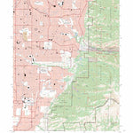 US Forest Service - Topo Draper, UT FSTopo Legacy digital map