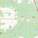 US Forest Service - Topo Drew, MO FSTopo Legacy digital map