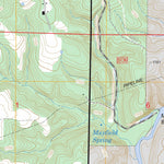 US Forest Service - Topo Drew, MO FSTopo Legacy digital map