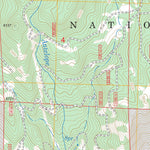 US Forest Service - Topo Drews Gap, OR FSTopo Legacy digital map