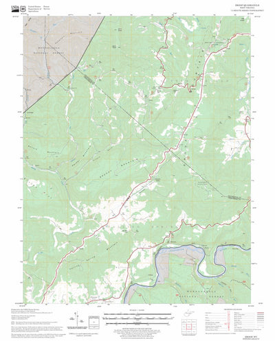 US Forest Service - Topo Droop, WV FSTopo Legacy digital map