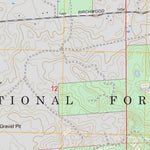 US Forest Service - Topo Drummond, WI FSTopo Legacy digital map