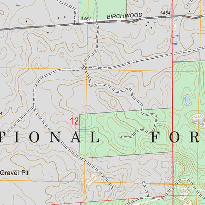 US Forest Service - Topo Drummond, WI FSTopo Legacy digital map