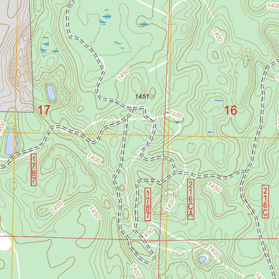 US Forest Service - Topo Drummond, WI FSTopo Legacy digital map