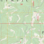 US Forest Service - Topo Dry Bed Lakes, WA FSTopo Legacy digital map