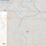 US Forest Service - Topo Dry Bullion Creek, ND FSTopo Legacy digital map