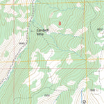 US Forest Service - Topo Dry Creek, CO FSTopo Legacy digital map