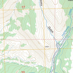 US Forest Service - Topo Dry Creek, CO FSTopo Legacy digital map