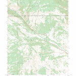 US Forest Service - Topo Dry Fork, UT FSTopo Legacy digital map