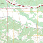 US Forest Service - Topo Dry Fork, UT FSTopo Legacy digital map