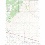 US Forest Service - Topo Dry Mountain, MT FSTopo Legacy digital map