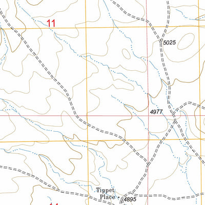 US Forest Service - Topo Dry Mountain, MT FSTopo Legacy digital map