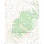 US Forest Service - Topo Dry Mountain, OR FSTopo Legacy digital map