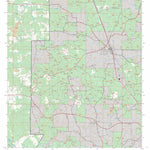 US Forest Service - Topo Dry Prong, LA FSTopo Legacy digital map