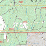 US Forest Service - Topo Dry Prong, LA FSTopo Legacy digital map
