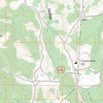 US Forest Service - Topo Drynob, MO FSTopo Legacy digital map