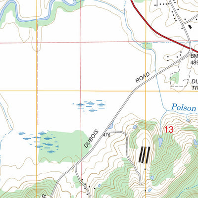 US Forest Service - Topo Dubois, IN FSTopo Legacy digital map